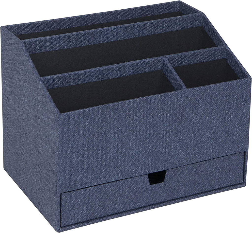 Bigso Greta Desktop Organizer | Durable Office Desk Organizer For Office Supplies And Accessories | Desk Organizer With 4 Compar