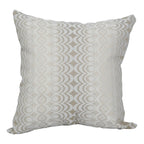 Blazing Needles Square Polyester Jacquard Throw Pillows, 17", Torero Dune 4 Count