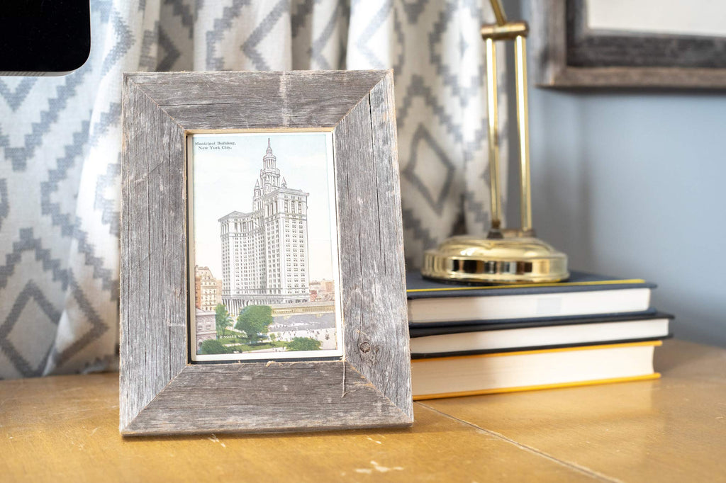 Barnwoodusa Llc 10X13 | Made-To-Size Custom Real Reclaimed Rustic Wood Picture Photo Frames Farmhouse Barn Decor 1.5 Inch Wide P