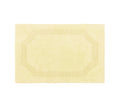 Laura Ashley Reversible Cotton 17 x 24 in. Bath Mat, Yellow