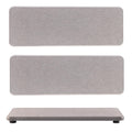 NiuYichee Bathroom Sink Vanity Tray, Set of 2, Kitchen Soap Tray, Water Absorbing Diatomite Coasters Used for Cosmetic Bottles &