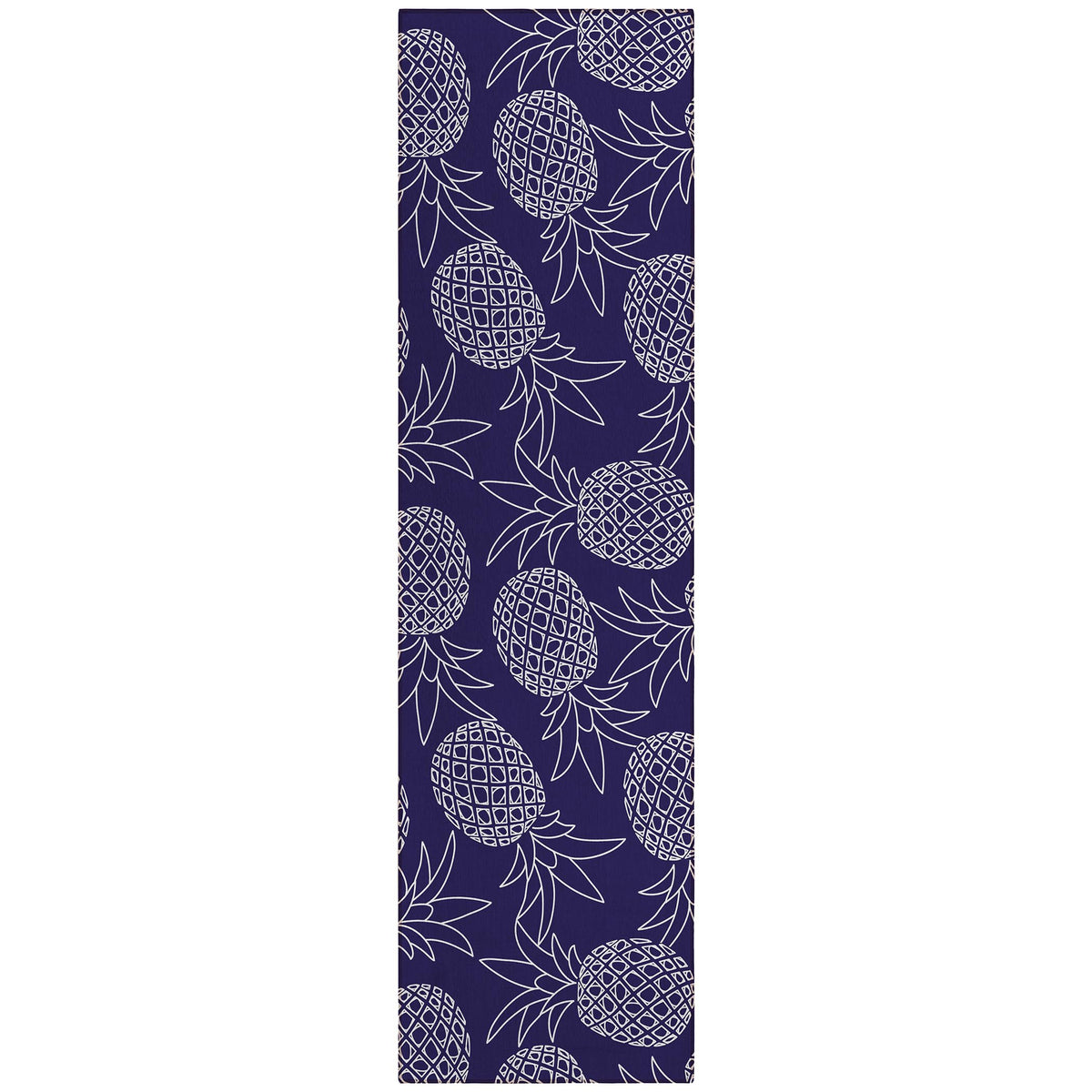 Dalyn Rugs Kendall Ke6 Blue 2'3&quot; X 7'6&quot; Indoor Outdoor Runner Rug, Easy Clean, Machine Washable, Non Shedding, Hallway, Entry, Kitchen, Patio Rug Rug