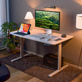 Green Soul Imperium Height Adjustable Table For Office Work | Everyday Ergonomic Desk With One Piece Top | Advance Memory Preset