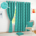 Story@Home Blackout Curtains 9 Feet Long Set Of 3 | Abstract Printed | 75% Room Darkening Curtain | Thermal Insulated Long Door 