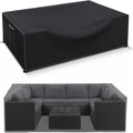 Hightquro Patio Furniture Covers Waterproof, Heavy Duty 600D Outdoor Furniture Covers For Outdoor Dining Table And Chair,Tear Re