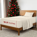 Mellanni Extra Deep Twin Xl Sheets - 3 Pc Iconic Collection Bedding Sheets & Pillowcases - Luxury, Ultra Soft, Cooling Bed Sheet