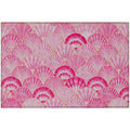 Seabreeze Sz2 Pink Coastal Rug Rectangle 5' X 7 ' 6"