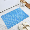 Heart Home PVC Anti Skid Bathroom Mat with Suction Cups and Drain Holes | Multipurpose & Washable Shower and Bathtub Floor Mat f