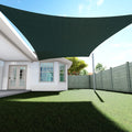 Tang Sunshades Depot Dark Green 20' X 22' Sun Shade Sail Permeable Canopy Cover Customize Commercial Standard 180 Gsm Hdpe