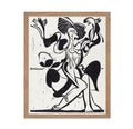 Poster Master Vintage Kirchner Poster - Retro Mary Wigmans Dance Painting Print - Dancing Mary Wigman Art - Gift for Her, Women