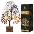 7 Chakra Tree of Life Decor, Crystal Tree for Positive Energy, Gemstones and Crystals, Womens Birthday Gifts, Feng Shui Tree, Ge