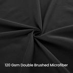 Sleep Zone Ruffled Bed Skirts Twin Size, Anti-Static Bedskirt Dust Ruffles With 15 Inches Tailored Drop, Easy Fit, Fade Resistan