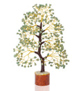 Green Jade Chakra Tree of Life Crystal Tree for Positive Energy, Feng Shui Home Decor - Handmade Gemstone Tree, Money Tree Bonsa