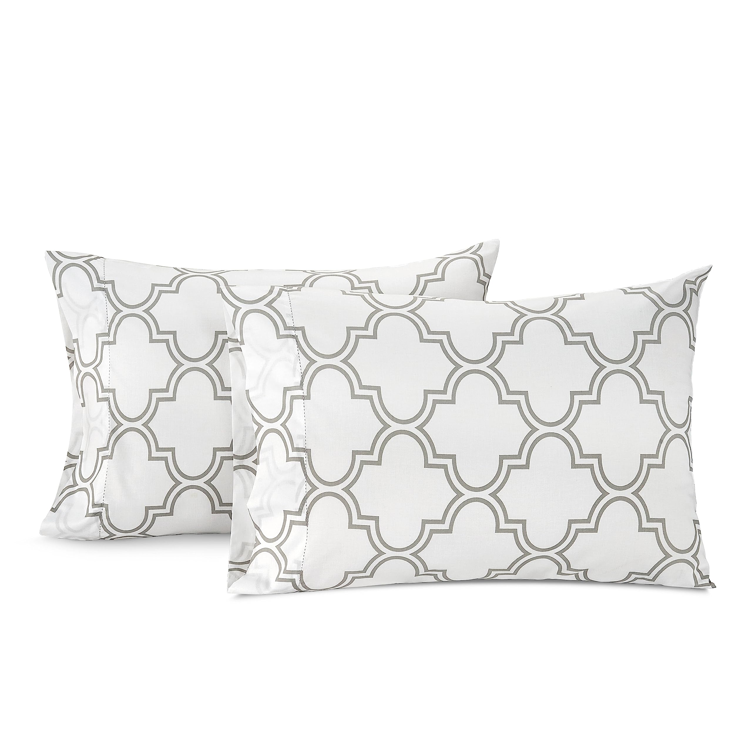 LANE LINEN 100% Organic Cotton King Size Pillow Cases Set of 2 (20x36) - Pillow Cases King Size, Organic Cotton Pillowcases, Kin