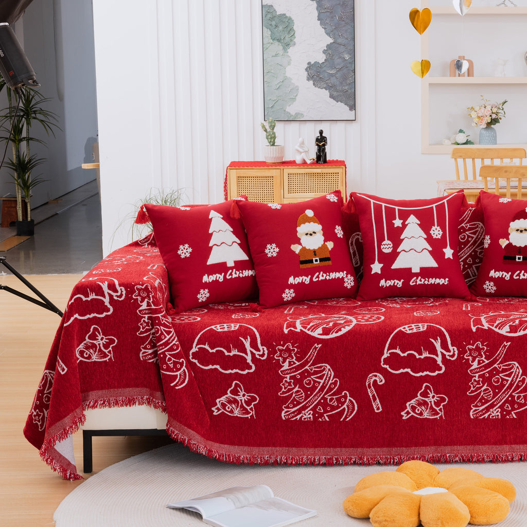 Soft Sofa Cover Chenille Sofa Cover Throw Couch Cover Blanket Throws for Couches