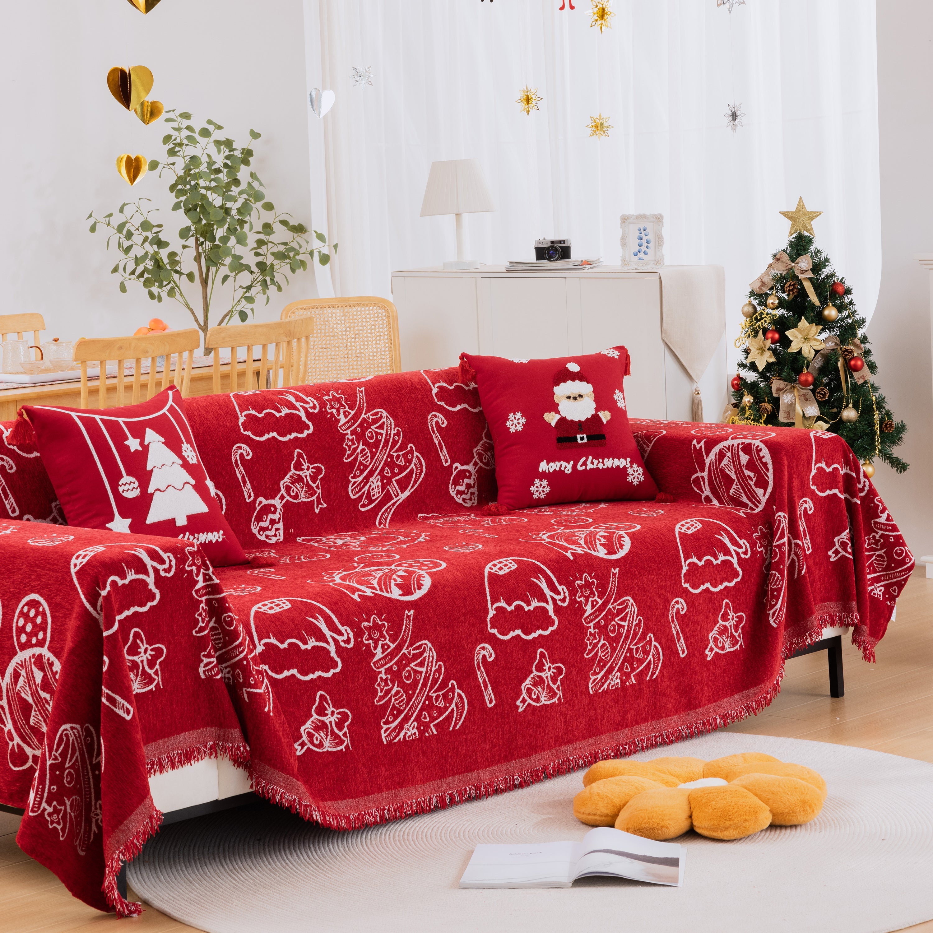 Soft Sofa Cover Chenille Sofa Cover Throw Couch Cover Blanket Throws for Couches