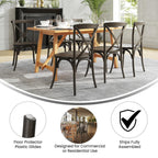 Flash Furniture HERCULES Series Early American Cross Back Chair