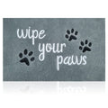 Hlfmvwe Outside Door Mats For Home Entrance Large Funny Doormat Wipe Your Paws Mat Welcome Mat For Front Door Indoor Outdoor Wit