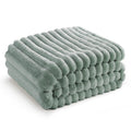 Bedsure Green Fleece Blanket For Couch - Super Soft Cozy Blankets For Women, Cute Small Blanket For Girls, 50X70 Inches