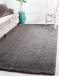 Unique Loom Solo Collection Area Rug - Calabasas (5 3 x 7 7 Rectangle, Gray)