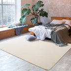Softlife Carpet Living Room Rug, 6X9 Creamy White Washable Area Rugs For Bedroom, Soft Fluffy Fuzzy Carpet Bedside Rug Indoor No