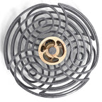 Mindsight Moving Kinetic Wall Art - Wind up to power peaceful 'Ripple' motion (no battery) - Calming Wall D  cor for Living Room