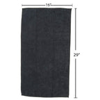 Fromm Softees Microfiber Salon Hair Towels For Hairstylists, Barbers, Spa, Gym In Black, 16' By 29', 10 Count Perfect Hair Car