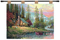 Manual Inspirational Collection 26 X 36-Inch Wall Hanging and Finial Rod, A Peaceful Retreat with Verse by Thomas Kinkade