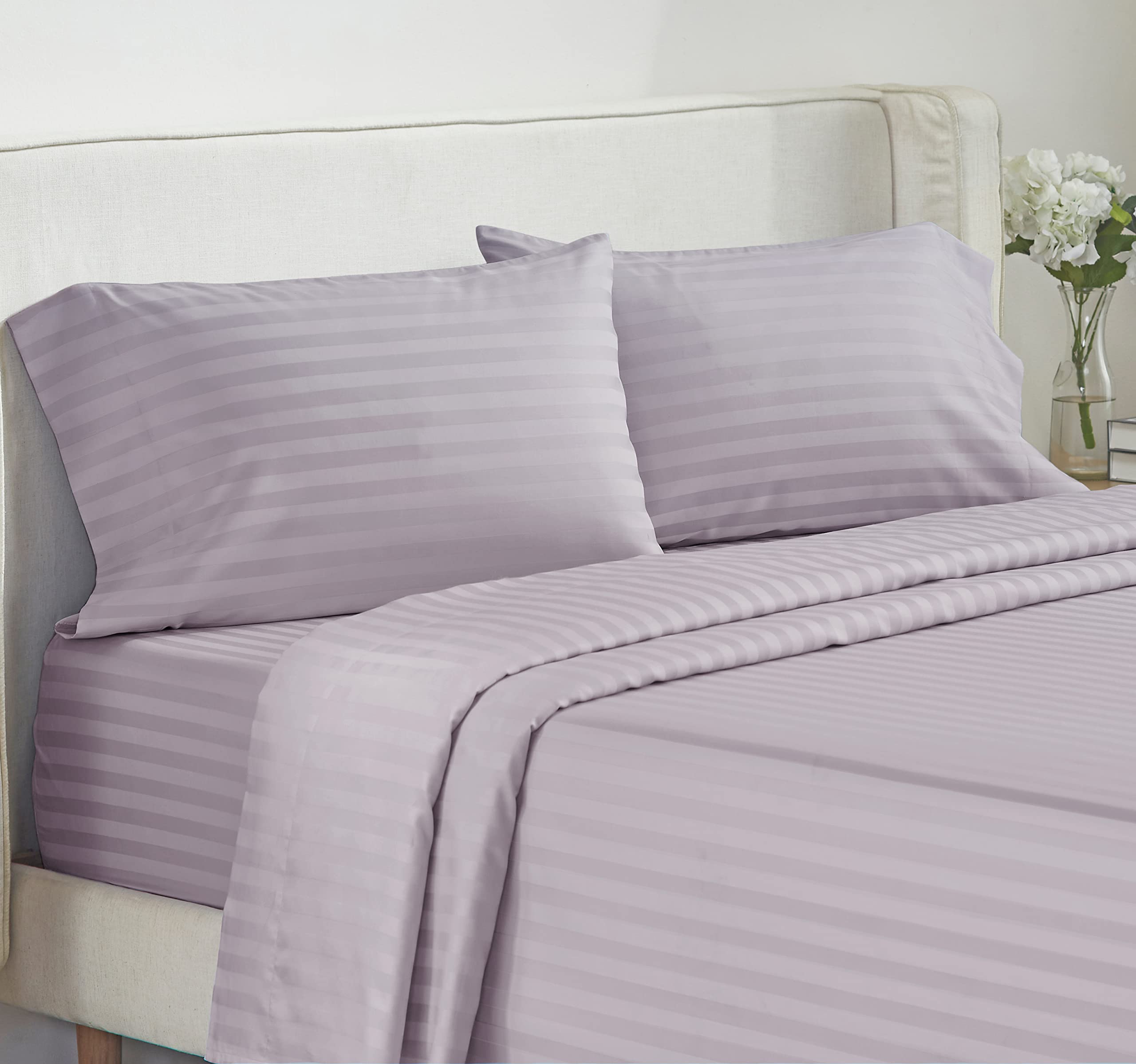 California Design Den - Twin Xl Sheet Set, Soft 100% Cotton Cooling Sheets Deep Pockets Elastic, 500 Thread Count,3-Pc,Hotel Qua