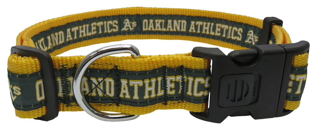 Mlb Oakland Athletics Dog Collar, X-Large