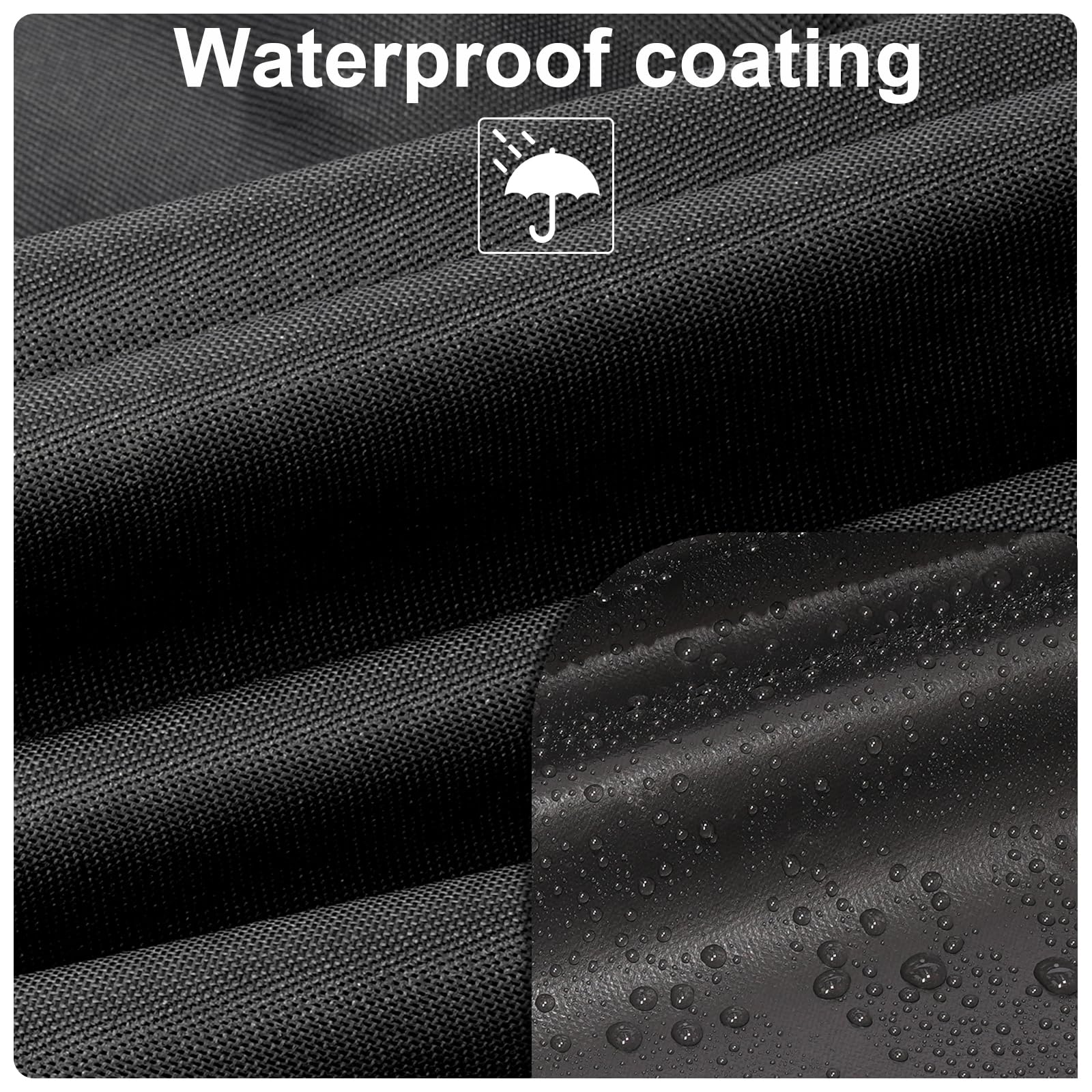 Extra Large Outside Folding Chair Storage Bag With Zipper And Handles, 600D Folding Chair Carry Bag For Zero Gravity Chair Cover, Portable Folding Lounge Chair Carrying Bags, 43' L X 11' W X 29' H