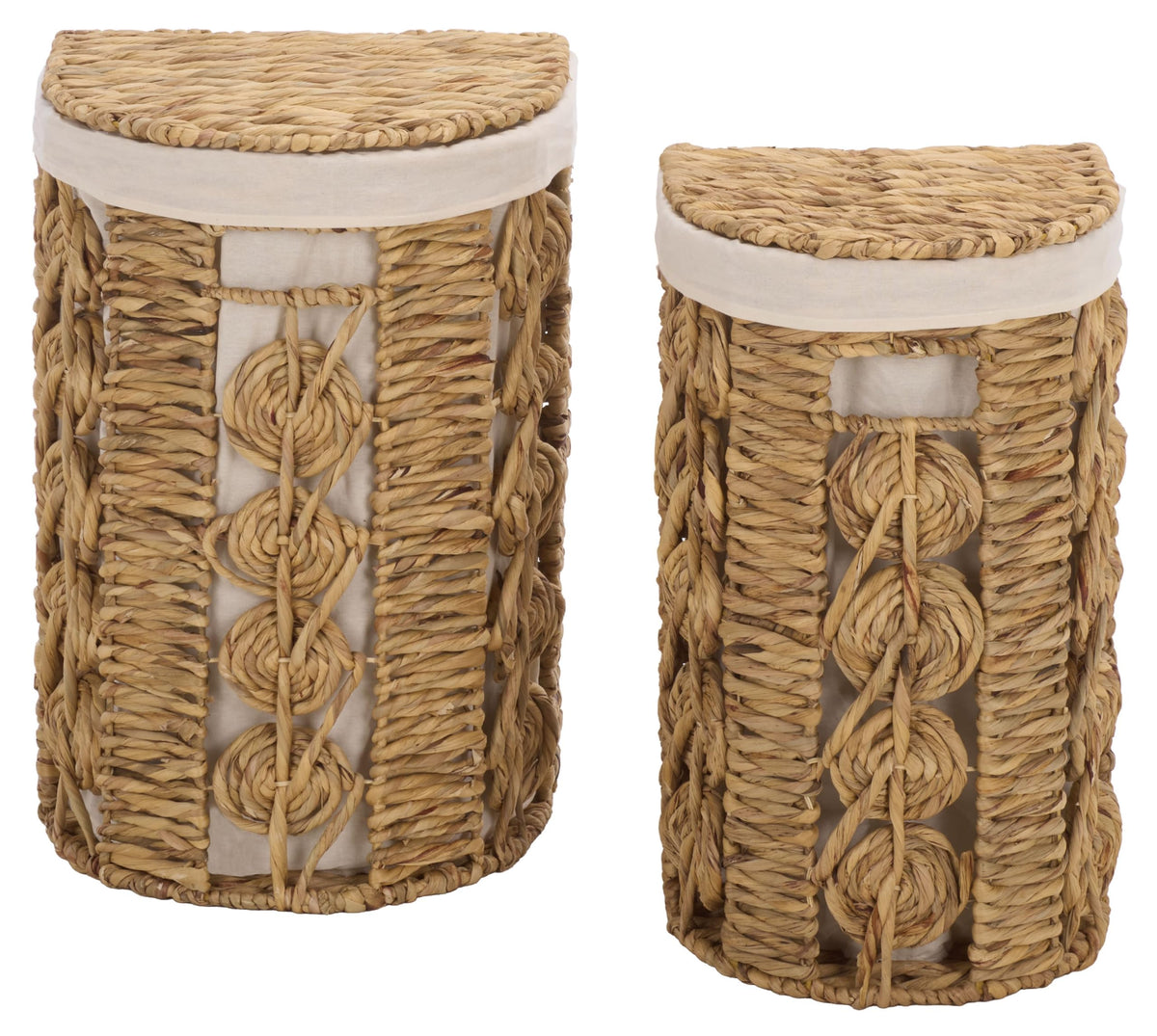 SAFAVIEH Novik Set of 2 Baskets, 23.2 Natural STG1831ASET2