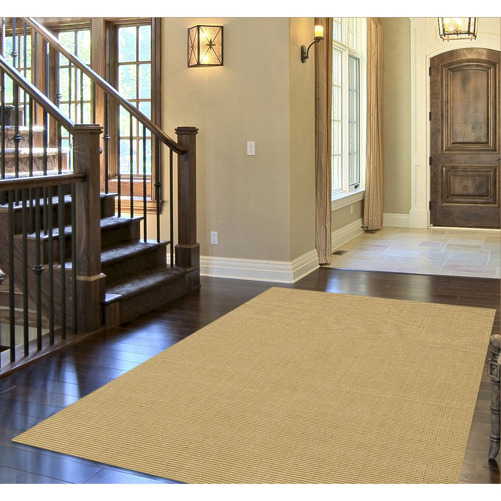 Dalyn Rugs Monaco Sisal Area Rug, 3'6" X 5'6", Honey