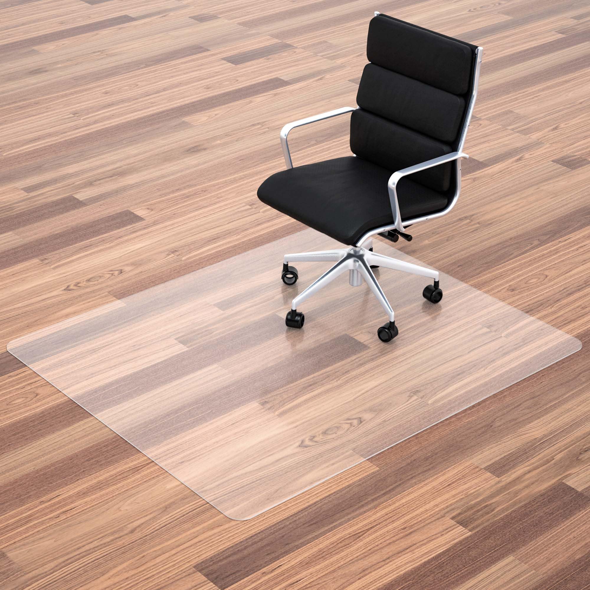 Futurwit Office Chair Mat For Hardwood Floor, 45    X 53    Large Chair Mats, Under Desk Chair Mat For Rolling Chairs, Easy Glid