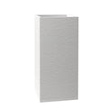 Basalt Series Poly Stone Planter 17 Square 31.5 High in White