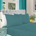 Superior Egyptian Cotton 4 Piece Sheet Set, Luxury 1000 Thread Count, Eco-Friendly, Sustainable Sheets, Ultra-Soft Basics, Solid