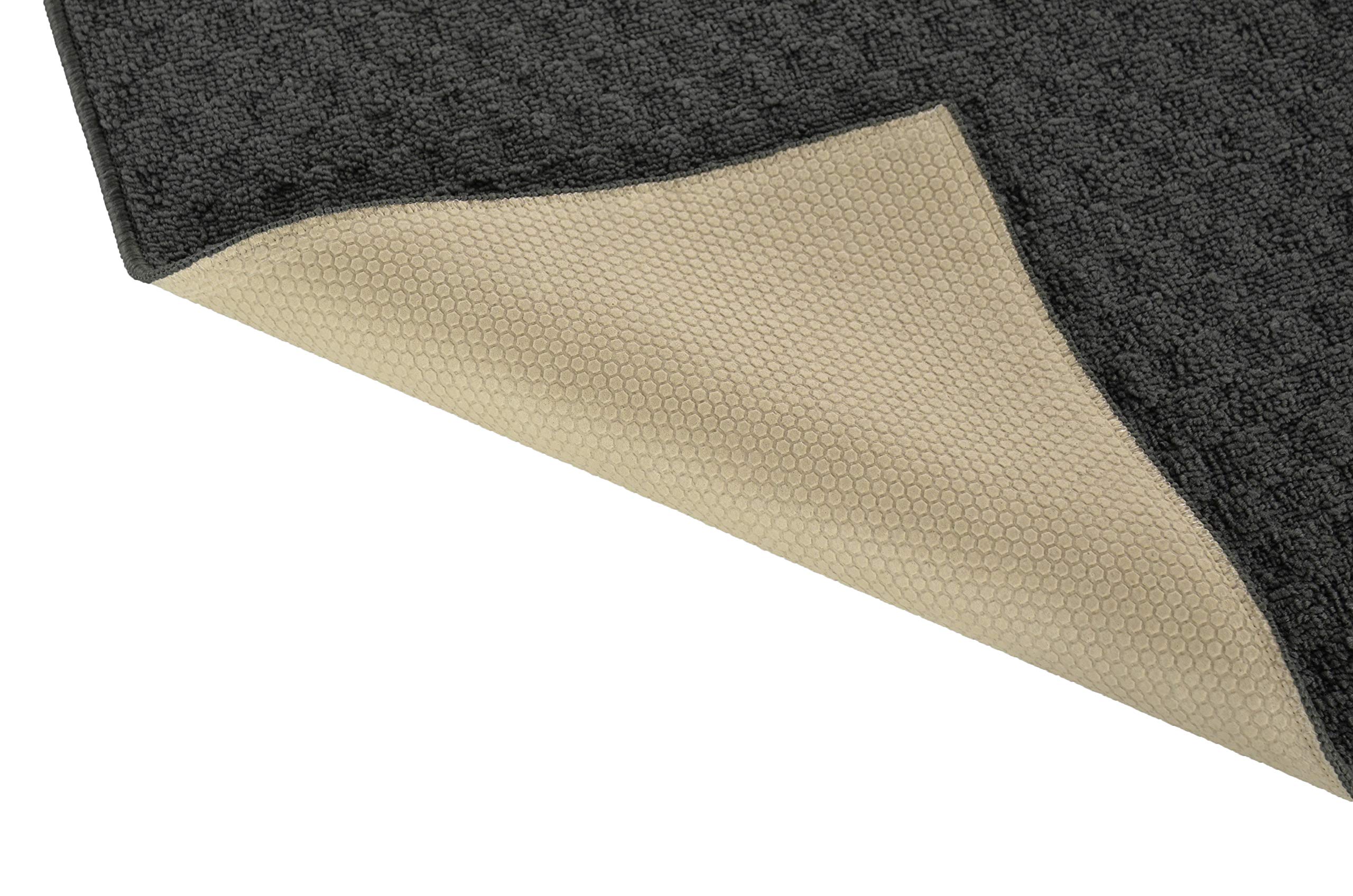 Garland Rug Town Square Cinder Gray 4' X 6' Stain Resistant Indoor Area Rug