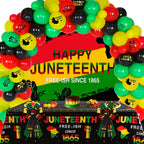 Large Kwanza Wreath Bow June 19Th 1865 Freedom Day Strips Burlap Bow For Wreaths, Africa American Independence Day Tree Topper B