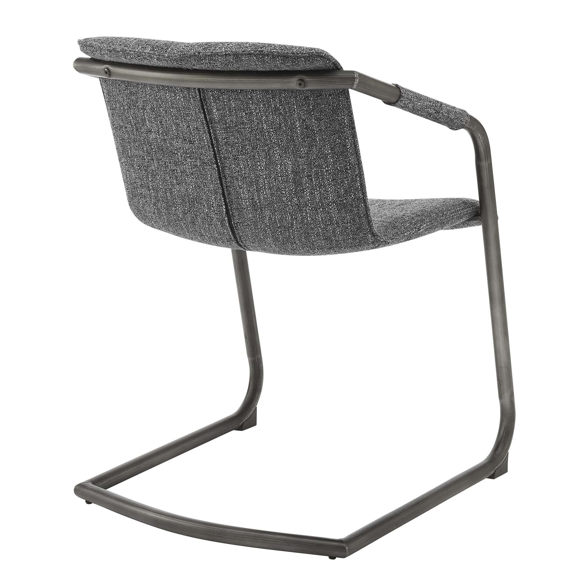 Npd Furniture And More Indy Fabric Side, Blazer Dark Gray (Set Of 2) Dining Chair