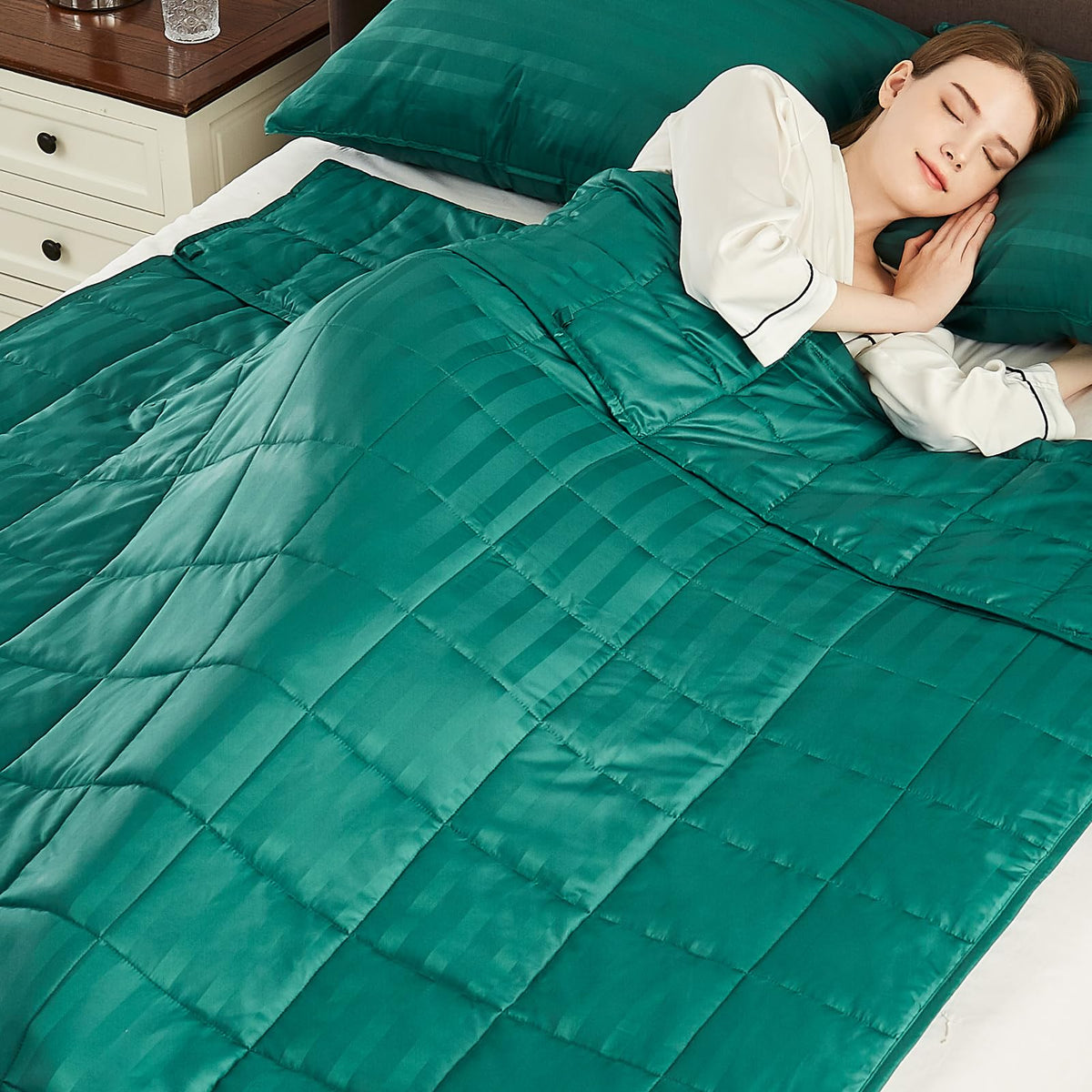 Anfie Weighted Blanket(36'X48' 5Lbs),Ultra Soft And Cozy Cooling Weighted Blanket For Adult,Heavy Blanket With Machine Washabl