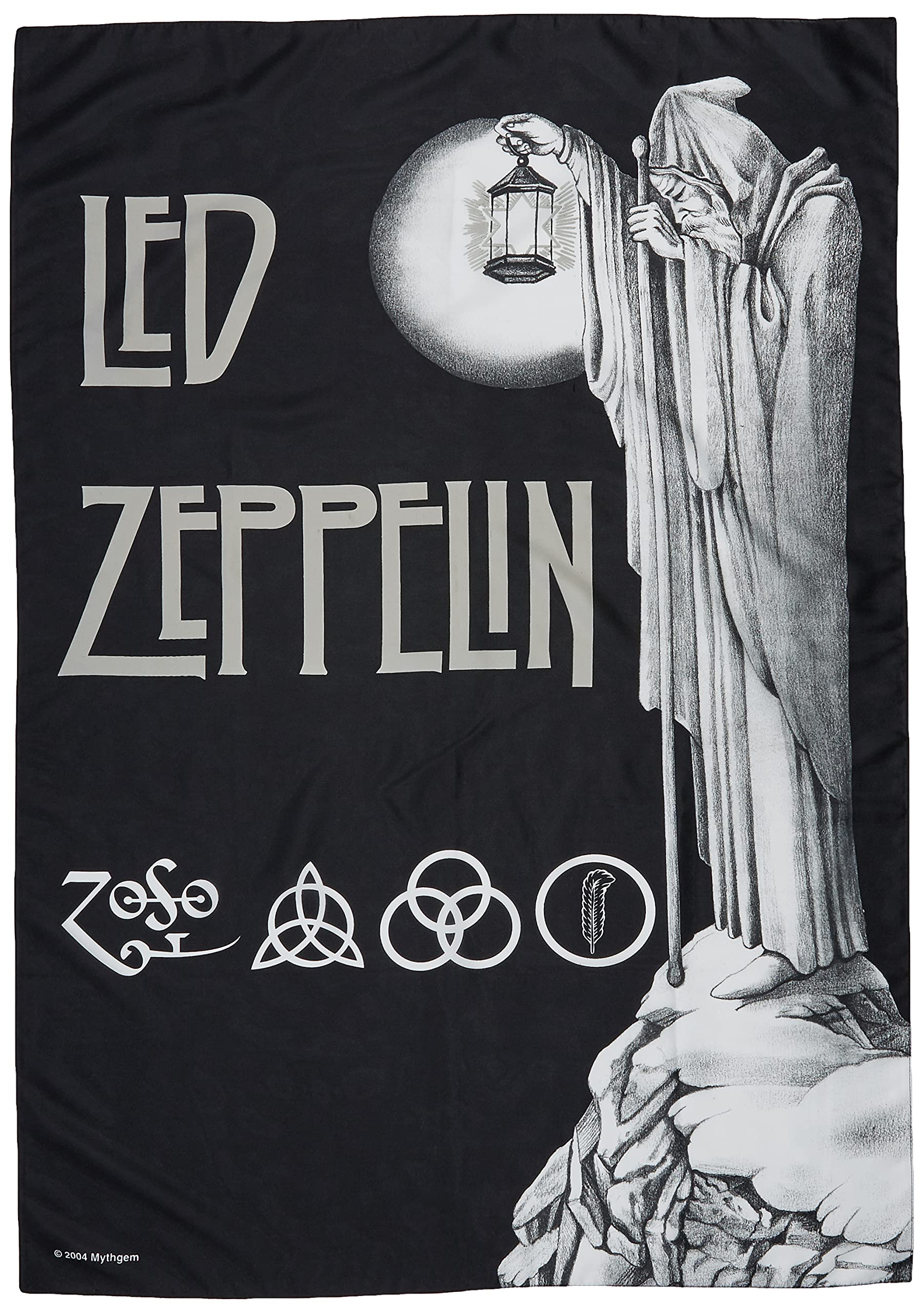 Led Zeppelin Stairway To Heaven Fabric Poster / Flag 44 x 22 (hr)