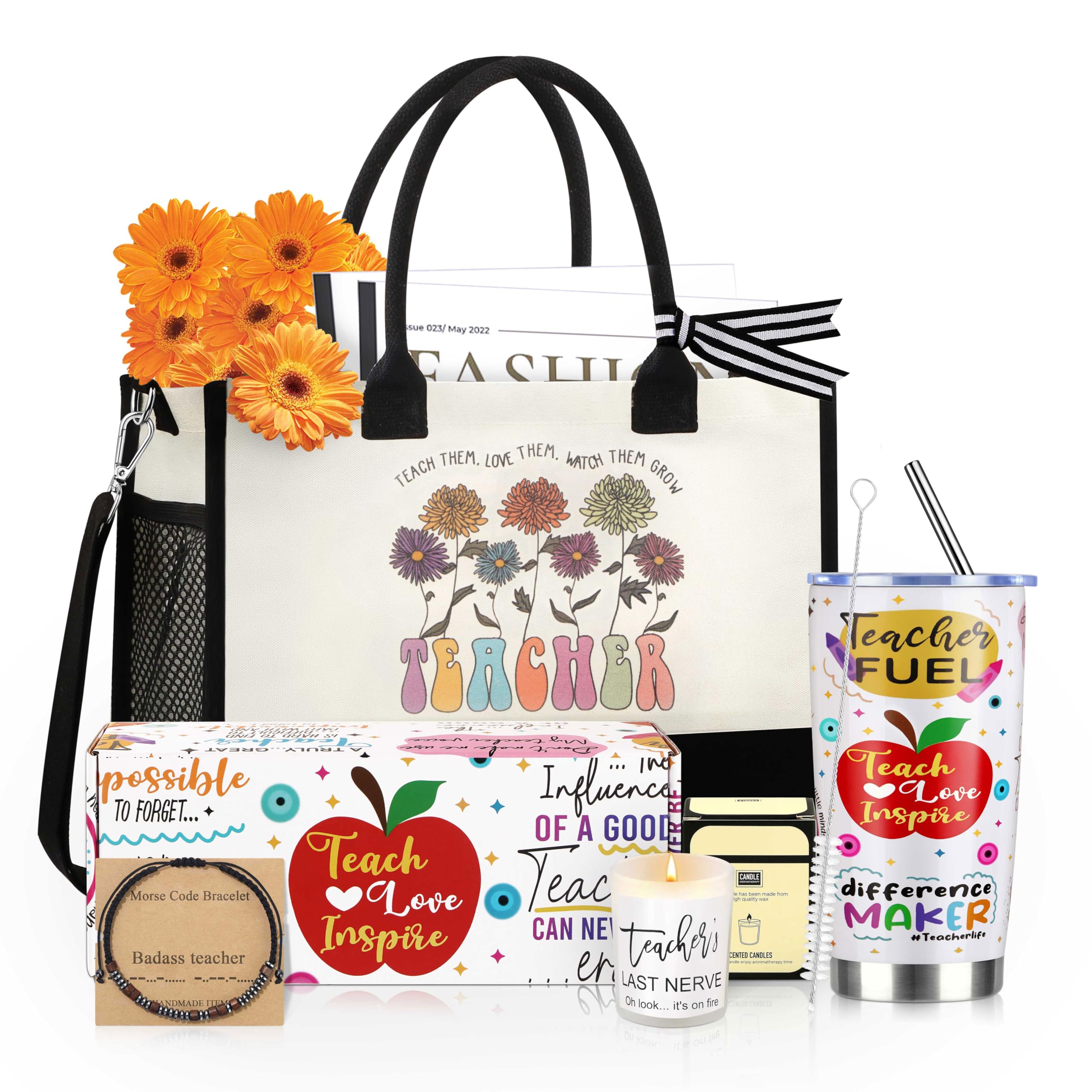 Teacher Gifts For Women Best Teacher Appreciation Gifts Teacher Christmas Gifts Thank You Gifts For Teachers Basket Back To Scho