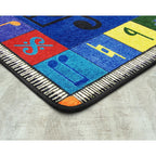 Joy Carpets Note Worthy Elementary Rug, Multi, 5 '4 '' X 7 '8 ''