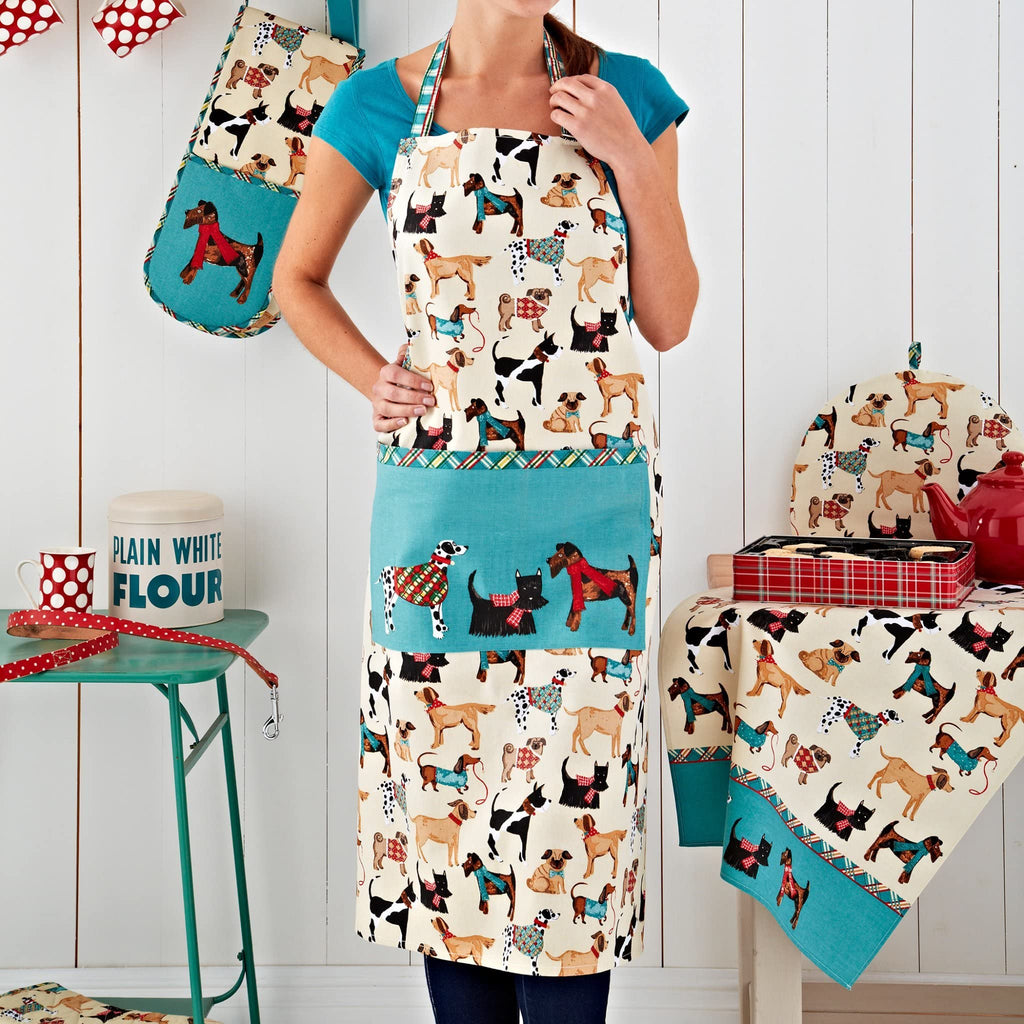 Ulster Weavers Hound Dog Tea Towel, 100% Cotton - With Cute Dog Animal Print Design - Kitchen And Cooking Gifts For Bakers & Che