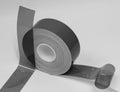 Transparent Vinyl Tape With Self-Adhesive. (3/4 Inch X 50 Ft, Gray)