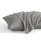 Ntbay King Pillow Cases Set Of 2, 2 Pack Brushed Microfiber 20X36 Pillow Cases, Soft, Wrinkle, Fade, Stain Resistant Smoke Grey