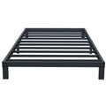Upcanso 7 Inch Twin Bed Frames No Box Spring Need, Low Profile Metal Platform Twin Size Bed Frame, Heavy Duty Support Bedframes Twin, Easy Assembly