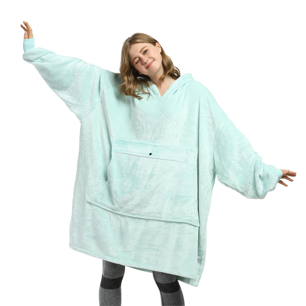 Catalonia Oversized Blanket Hoodie Sweatshirt, Wearable Fleece Pullover For Adult Men Women Teenagers Kids Wife Girlfriend