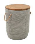 Biban Side Table Natural & Brown