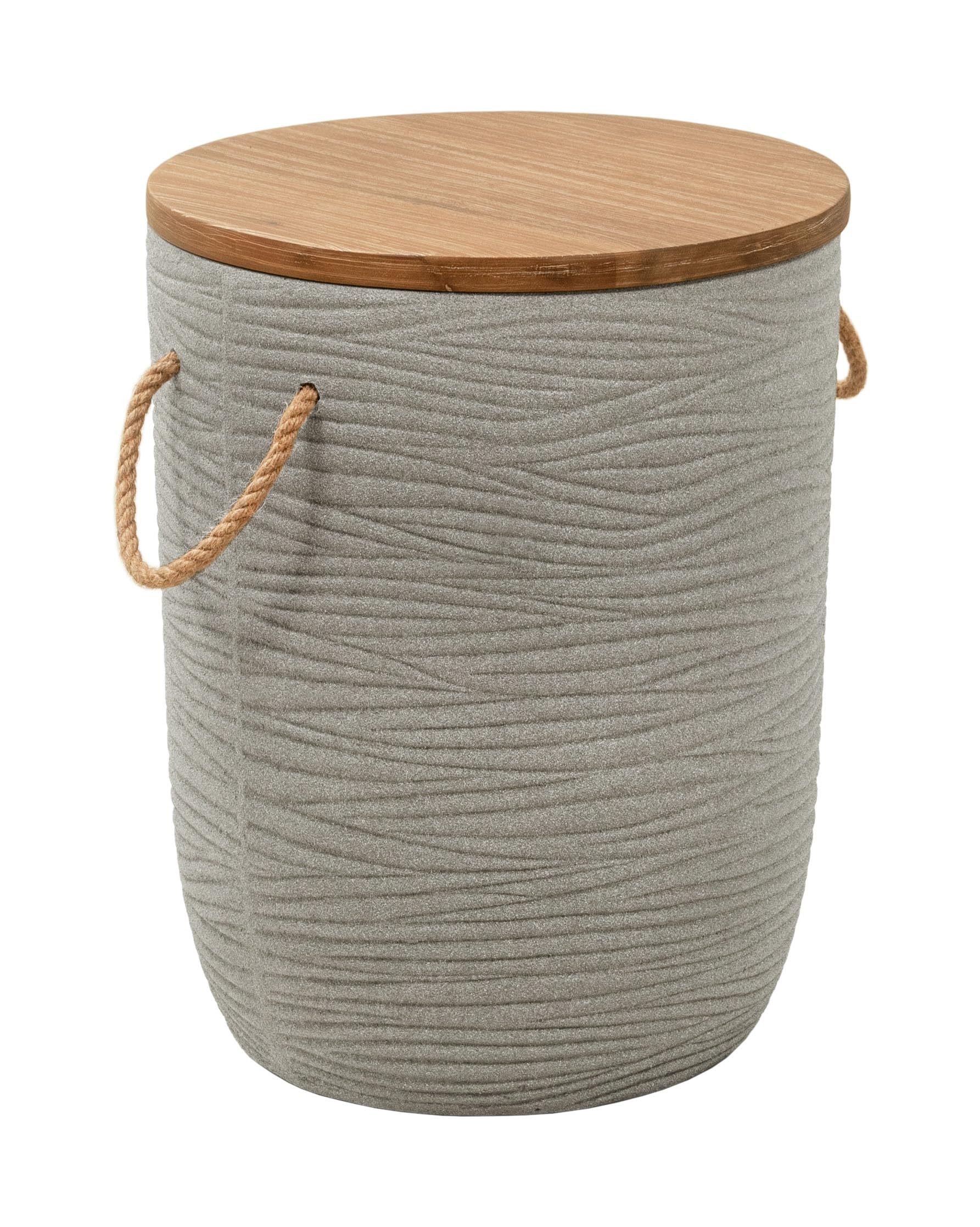 Biban Side Table Natural & Brown